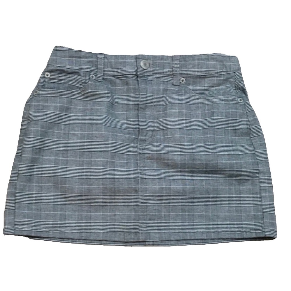 American Eagle Plaid Hi Rise Mini Skirt 6